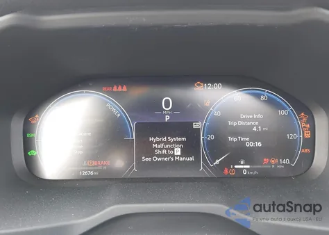 2024 Toyota Rav4 Hybrid Limited z USA, uszkodzony, nr VIN JTMD6RFV6RJ060685